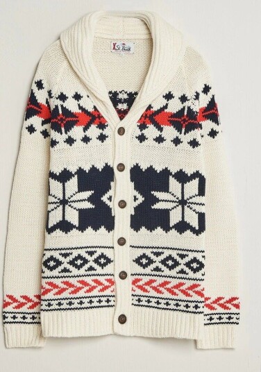 MC2 Saint Barth Archer Cardigan Nordic Aztec