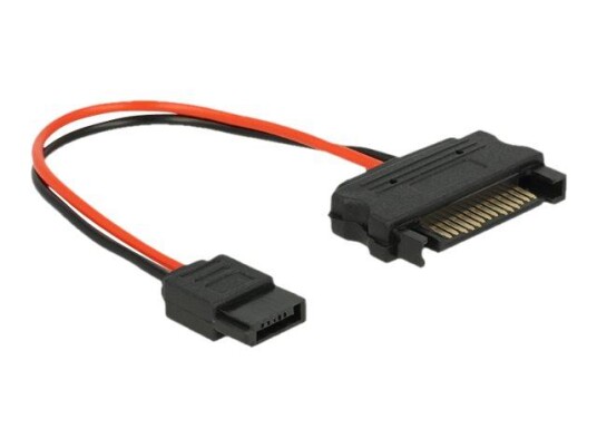 Delock strømkabel - SATA-strøm til Slimline SATA strøm - 10 cm