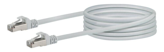 SCHWAIGER nettverkskabel - 50 cm - hvit SCHWAIGER nettverkskabel - 50 cm - hvit