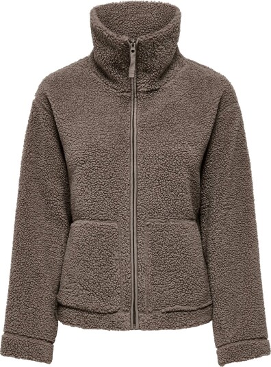 ONLY Onlmegan Teddy Jacket Otw Noos Brown XL