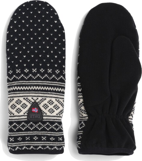 Dale of Norway Valløy Polar Mittens Black/Offwhite, M