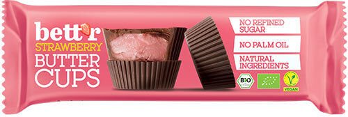 bett’r Strawberry Butter Cups Ø bett’r Strawberry Butter Cups Ø