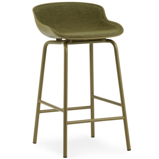 Normann Copenhagen Hyg Barstol 65 cm Polstret Front Olive Normann Copenhagen Hyg Barstol 65 cm Polstret Front Olive