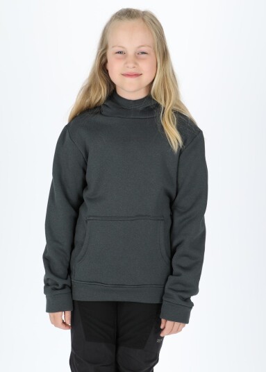 Swedemount Trondheim Stretch Hood Jr Black Melange 140 Hoodies Swedemount Trondheim Stretch Hood Jr Black Melange 140 Hoodies