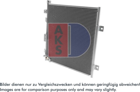 AKS DASIS 422128N Kondensator, klimaanlegg