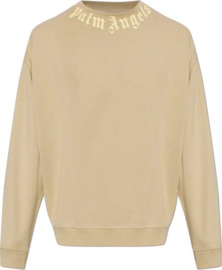 Palm Angels Herre Gensere & Hettegensere Beige L,