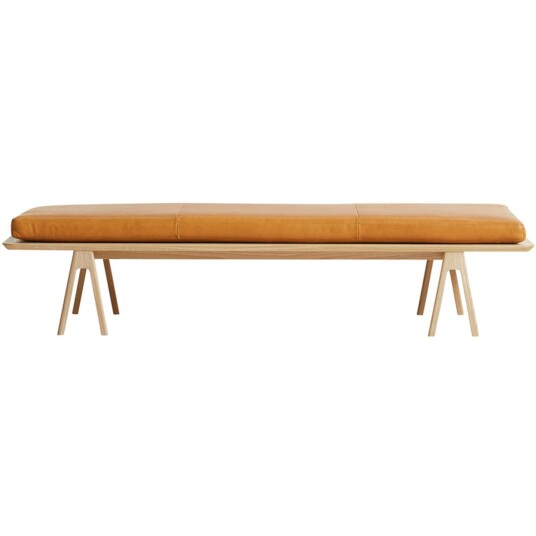 Woud Level Dagseng Cognacfarget Skinn / White Pigmented Oak