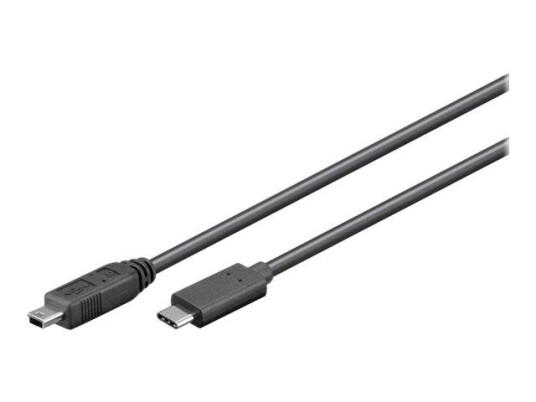MicroConnect USB type C-kabel - USB-C til mini-USB type B - 50 cm