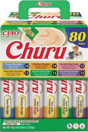 Inaba Churu Tunfisk Kylling 80X14 G Inaba Churu Tunfisk Kylling 80X14 G