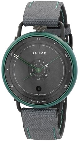 Baume & Mercier Herreklokke M0A10590 Ocean Grå/Lær Ø42 mm Baume & Mercier Herreklokke M0A10590 Ocean Grå/Lær Ø42 mm