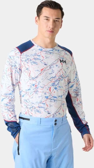 Helly Hansen Herre Lifa Active Crew Varmt Basislag Hvit L Helly Hansen Herre Lifa Active Crew Varmt Basislag Hvit L