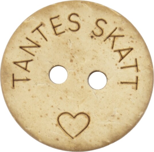 Kort Og Godt Knapp Tantes Skatt 18 mm KN492