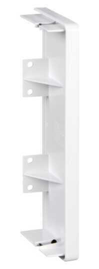 2 stk OL45 ENDESTYKKE 165 POLAR HVID