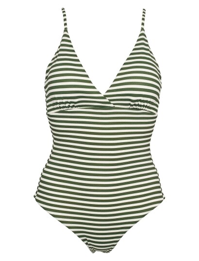 Missya Ibiza Swimsuit Jacquard   Green   36