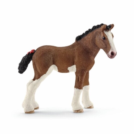 Hest Clydesdale føll Schleich
