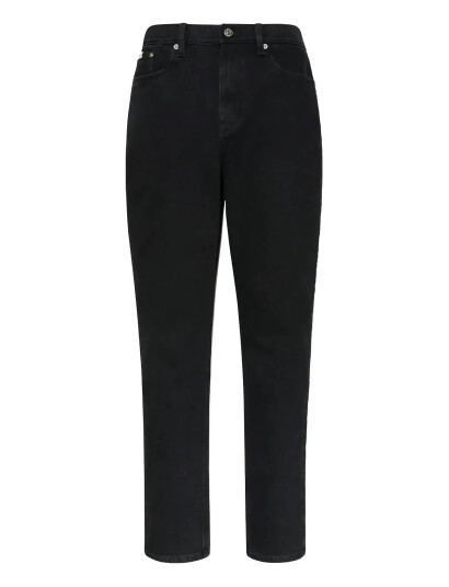 Calvin Klein Jeans New Mom Jean Soft Black   Black   RG/31