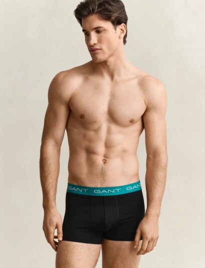 GANT Trunk 3 Pack Black XXL GANT Trunk 3 Pack Black XXL