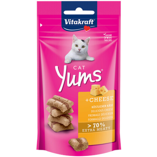 Cat-Yums Med Ost 9 X 40 G