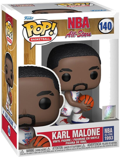 Funko POP! NBA: Legends Karl Malone White All Star Uniform 1993