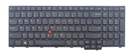 Lenovo Lite-On - Brbart tastatur - til utskifting - Tysk - Svart
