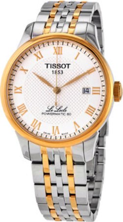 Tissot Herreklokke T006.407.22.033.01 Le Locle Sølvfarget/Gulltonet