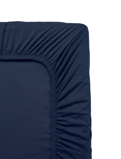 Engholm Textiles Jersey Faconlagen - Navy - 140X200X45CM Engholm Textiles Jersey Faconlagen - Navy - 140X200X45CM