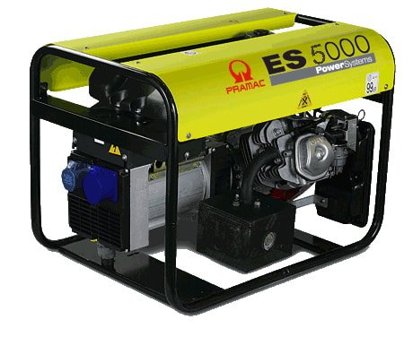 Pramac E5000 SHHPI Aggregat 1-fase Bensin Pramac E5000 SHHPI Aggregat 1-fase Bensin