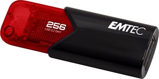 Emtec B110 Click Easy 3.2 Usb-Flashstasjon 256 Gb Usb 3.2 Gen 1 Rød