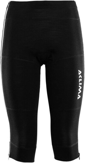 Aclima WarmWool 3/4 Zip Longs W's Jet Black (#0F0F0F) Dame XS