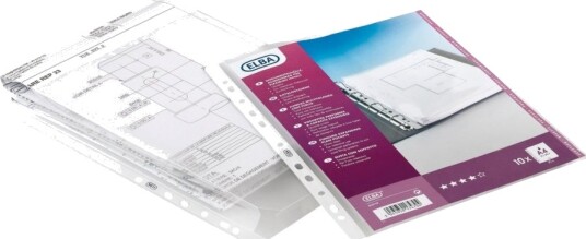Elba Arkbeskytter Kan Utvides For A4 210 X 297 Mm Kapasitet: 200 Ark Gjennomsiktig En Pakke 10 Elba Arkbeskytter Kan Utvides For A4 210 X 297 Mm Kapasitet: 200 Ark Gjennomsiktig En Pakke 10