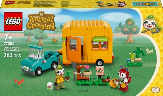 LEGO Animal Crossing 77054 Leif med campingvogn og hagebutikk LEGO Animal Crossing 77054 Leif med campingvogn og hagebutikk