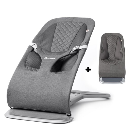 Ergobaby Evolve 3 i 1 babysitter Mörkgrå med extra tygsits spara 899 kr Ergobaby Evolve 3 i 1 babysitter Mörkgrå med extra tygsits spara 899 kr