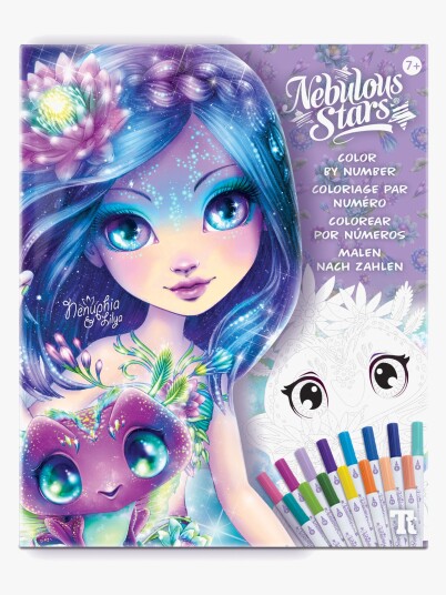 Nebulous Stars Nebulous Stars Color By Number Book Set Nenuphia Multi/patterned ONE SIZE Nebulous Stars Nebulous Stars Color By Number Book Set Nenuphia Multi/patterned ONE SIZE