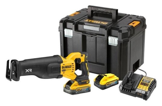 Dewalt DCS386H2T Bajonettsag 18V Med batteri og lader Dewalt DCS386H2T Bajonettsag 18V Med batteri og lader