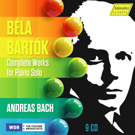 Andreas Bach Bartok: Complete Works for Piano Solo CD