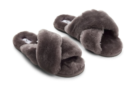 Slipper cross Mørk Grå 41 Slipper cross Mørk Grå 41