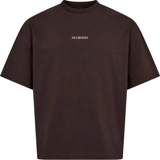 HAN Kjøbenhavn Graphic Loose Tee DARK BROWN XL HAN Kjøbenhavn Graphic Loose Tee DARK BROWN XL