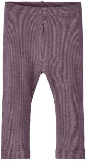 Name It Kab ribb leggings til baby arctic dusk melange