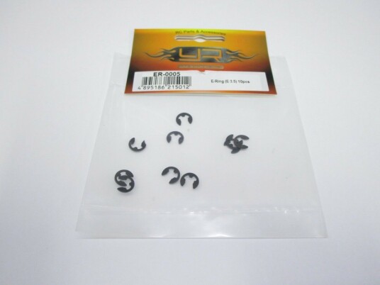Yeah Racing ER-0005 E-Ring E 3.5 10pcs Yeah Racing ER-0005 E-Ring E 3.5 10pcs