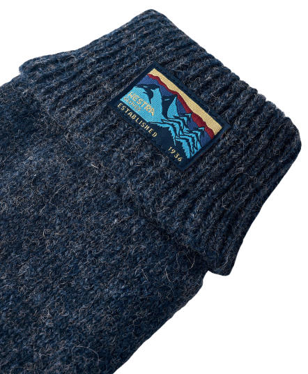 Hestra Raggwool Glove Navy Navy 9