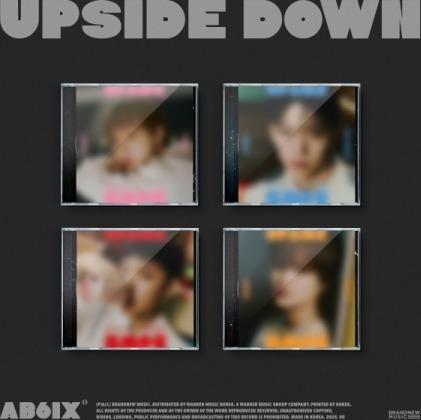 AB6IX Upside Down Jewel Case Version incl. 12pg Photobook, Photocard + Polaroid CD