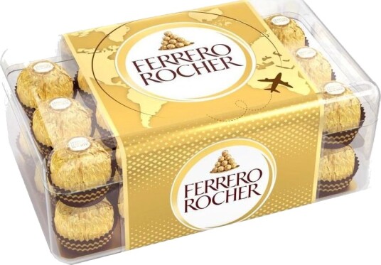 30 stk Ferrero Rocher Sjokoladekonfekt 375g 30 stk Ferrero Rocher Sjokoladekonfekt 375g