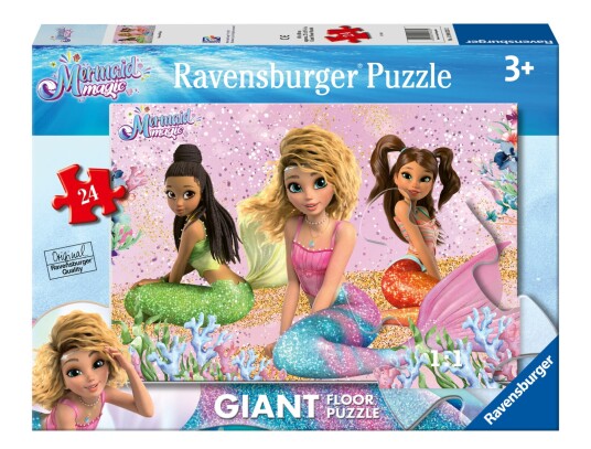 Ravensburger Puslespill 24 Havfruemagi Gulv Ravensburger Puslespill 24 Havfruemagi Gulv