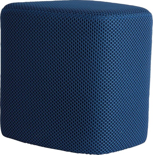 Leitmotiv Puff Retro Mesh Blå