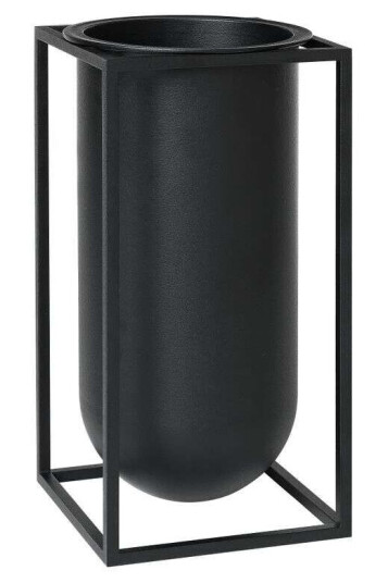Audo Copenhagen Kubus vase Lolo svart