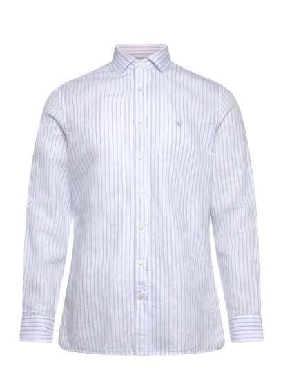 Hackett London Cot Lin Summer Stripe Blue XXL