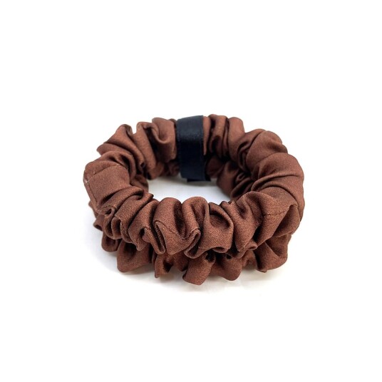 Pipol's Bazaar Delize De Luxe Scrunchie 2 pack Brown