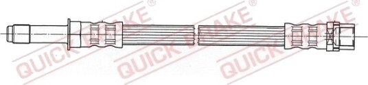 Bremseslange QUICK BRAKE 37.017