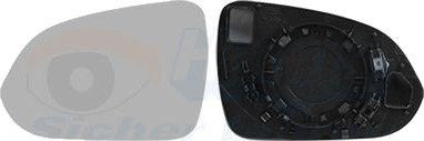 Speilglass, ytterspeil VAN WEZEL 8327831