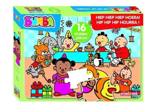 Studio 100 Bumba Jigsaw Puzzle Hip Hip Hip Hooray 16 pcs.